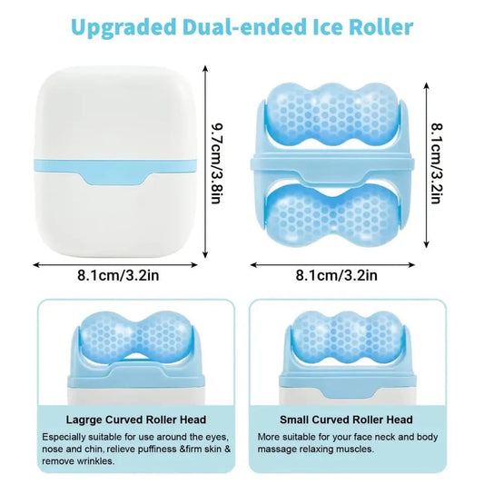 DUAL ROLLER FACE ICE ROLLER